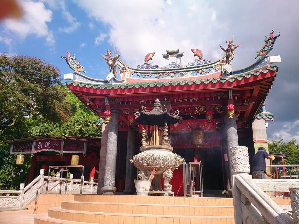綺麗な装飾の寺院