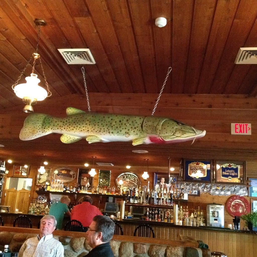 Bar at Boone's Long Lake Inn