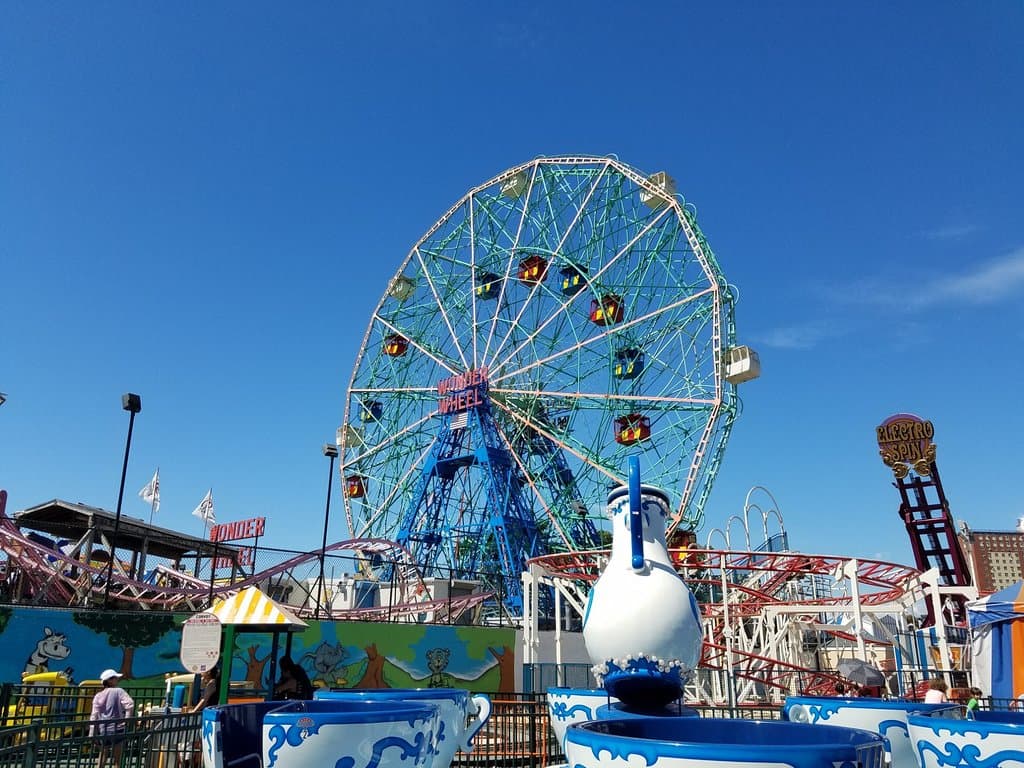 Wonder Wheel and Luna Park