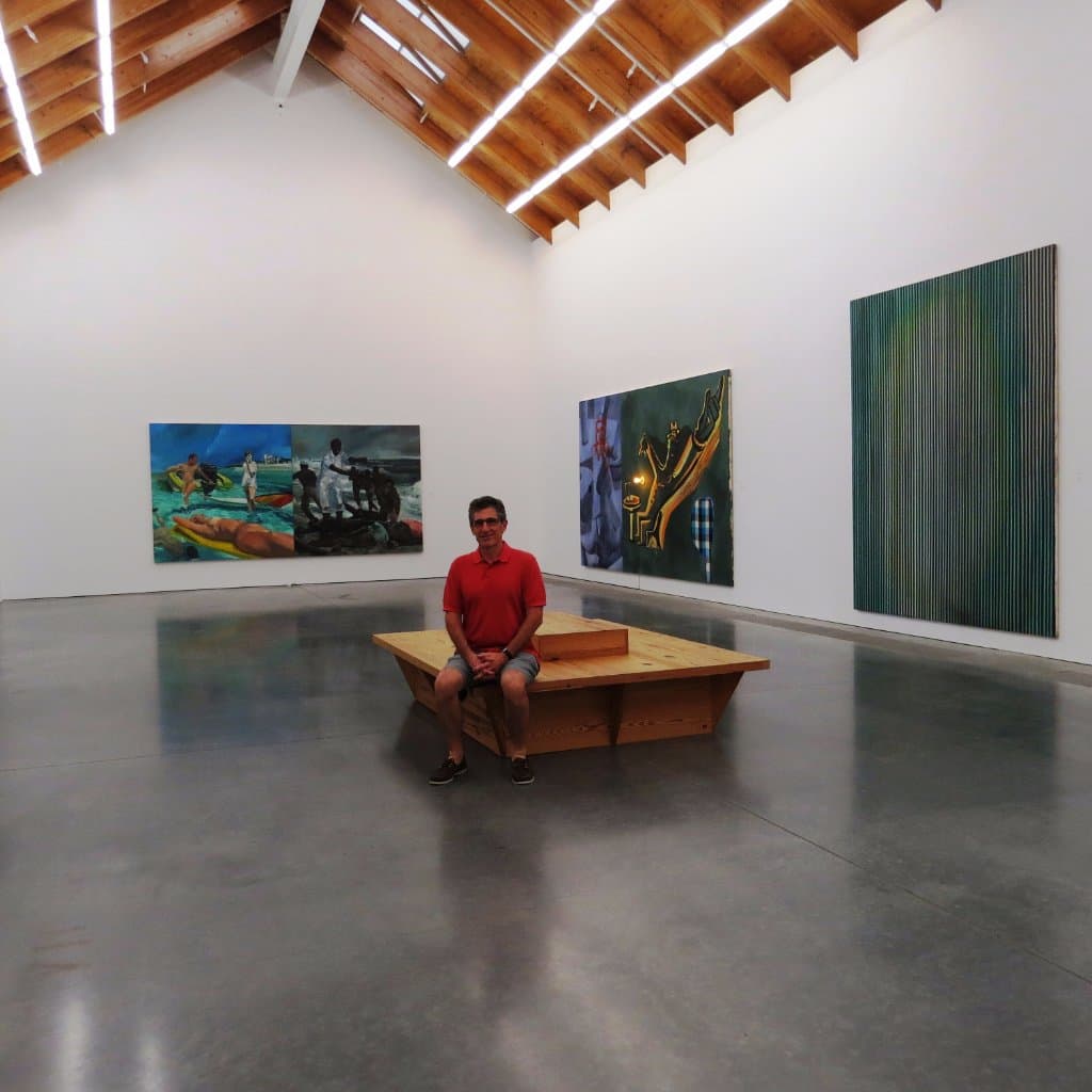 viewing the collection