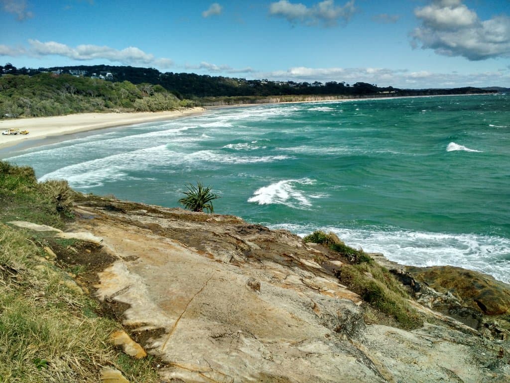 The delightful secluded Cylinder Beach