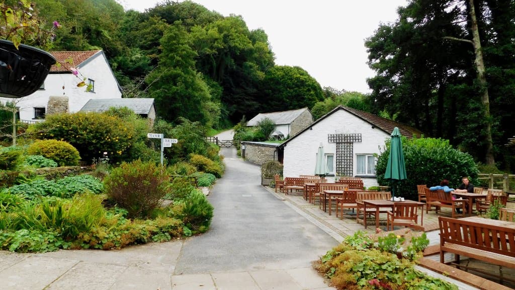 Chambercombe Manor complex