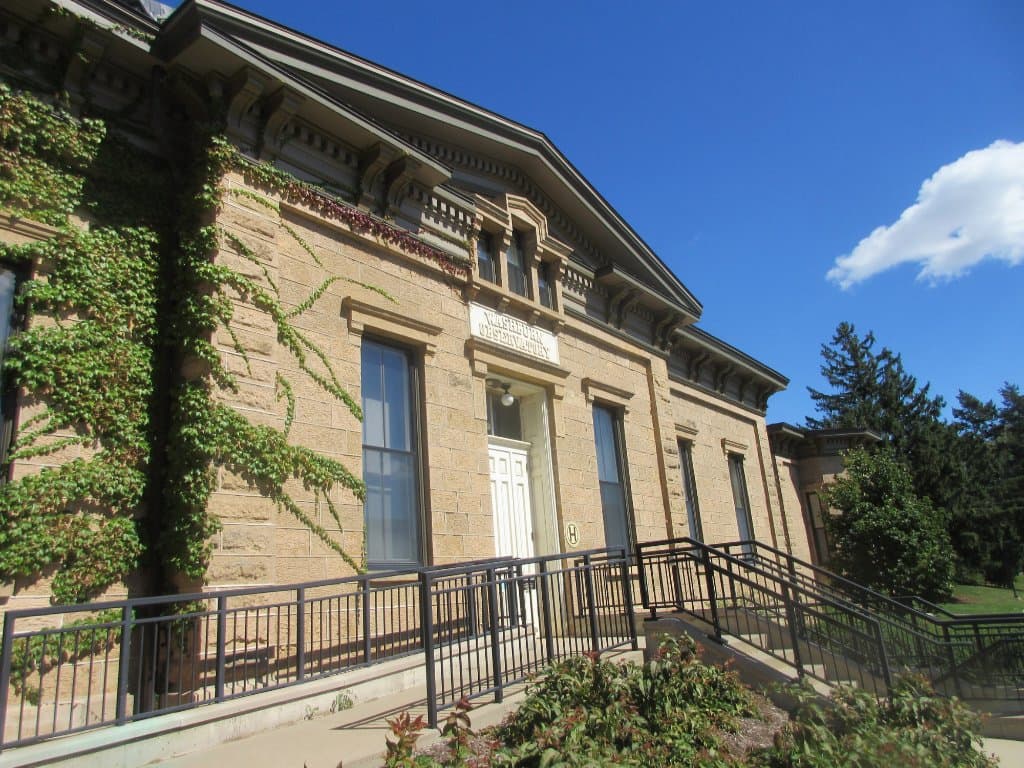 The Observatory from the back (entrance to the telescope)