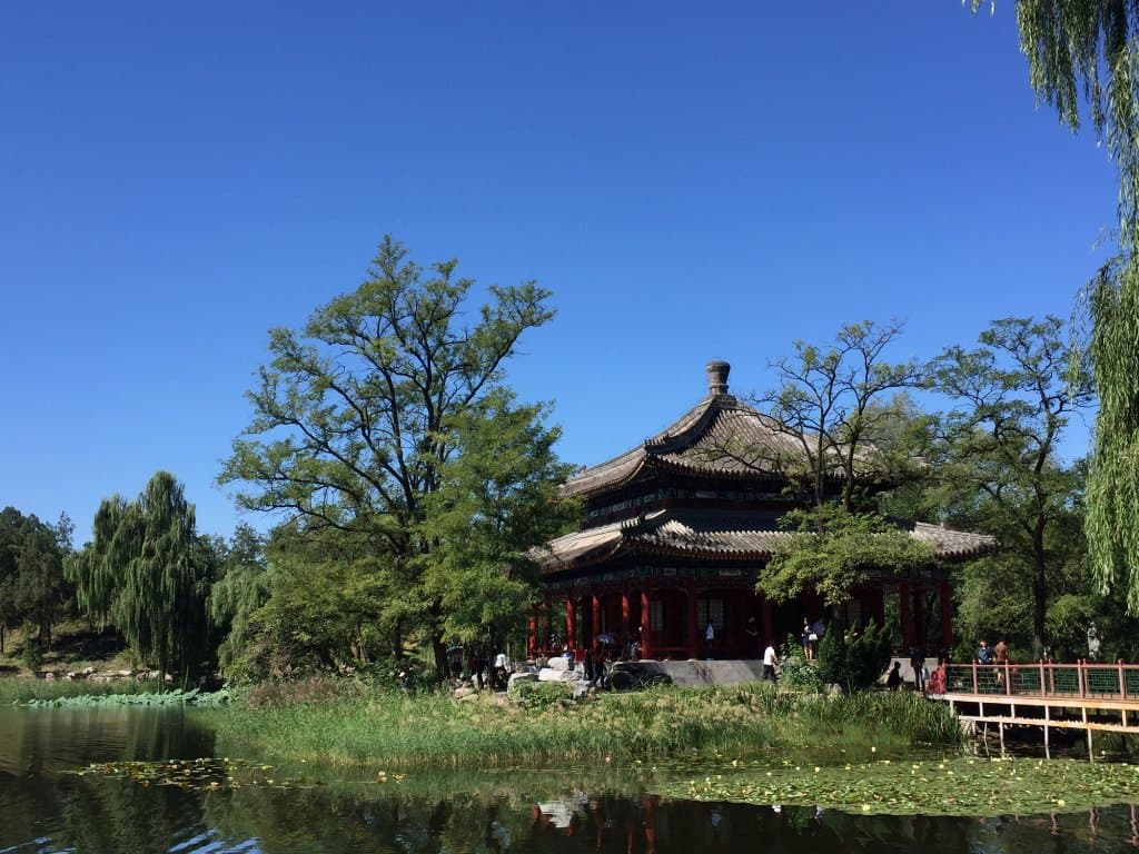 圓明園湖景