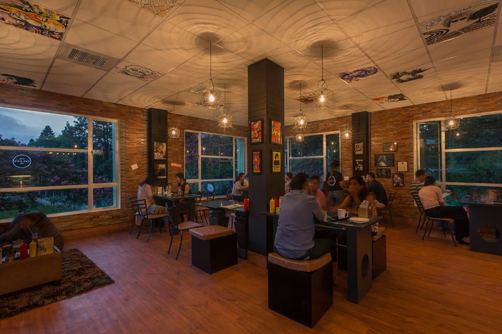 The coolest and warmest cafe in Shillong. Go figure!