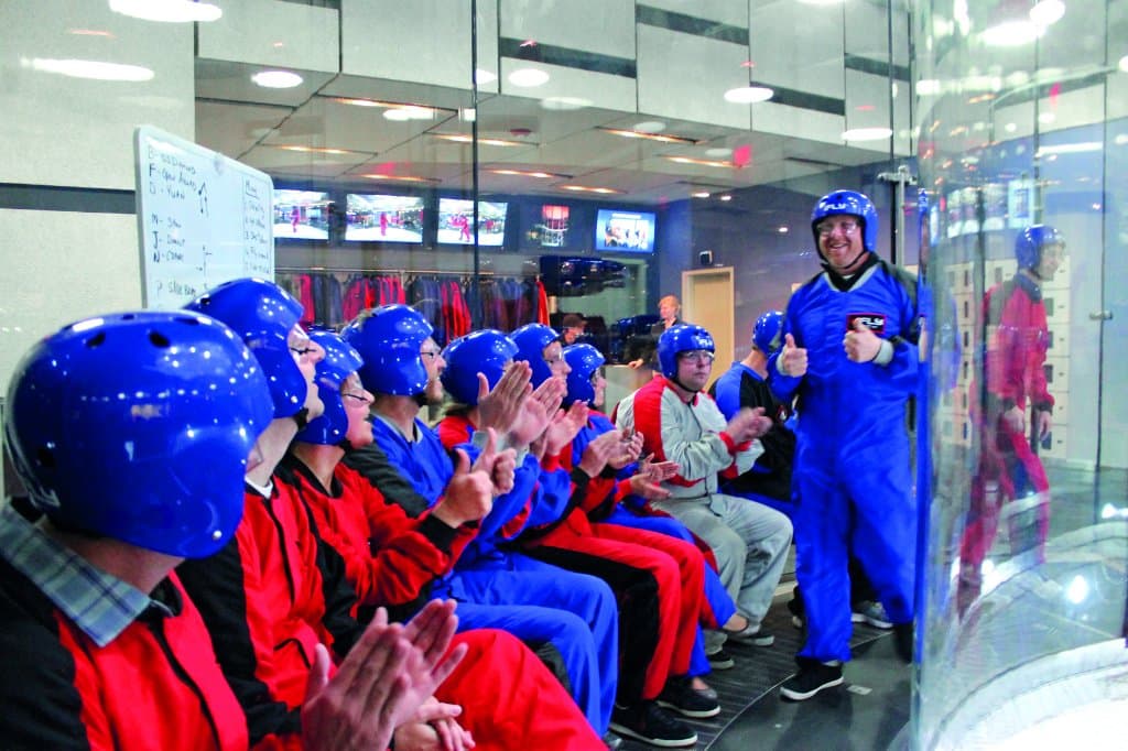 Thumbs up to Indoor Skydiving at iFLY Manchester