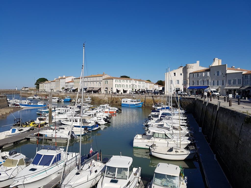 Port de Saint-Martin-de-Ré France