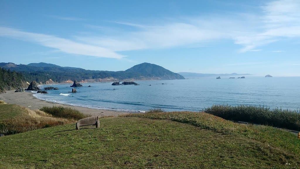 View from Battle Rock facing south