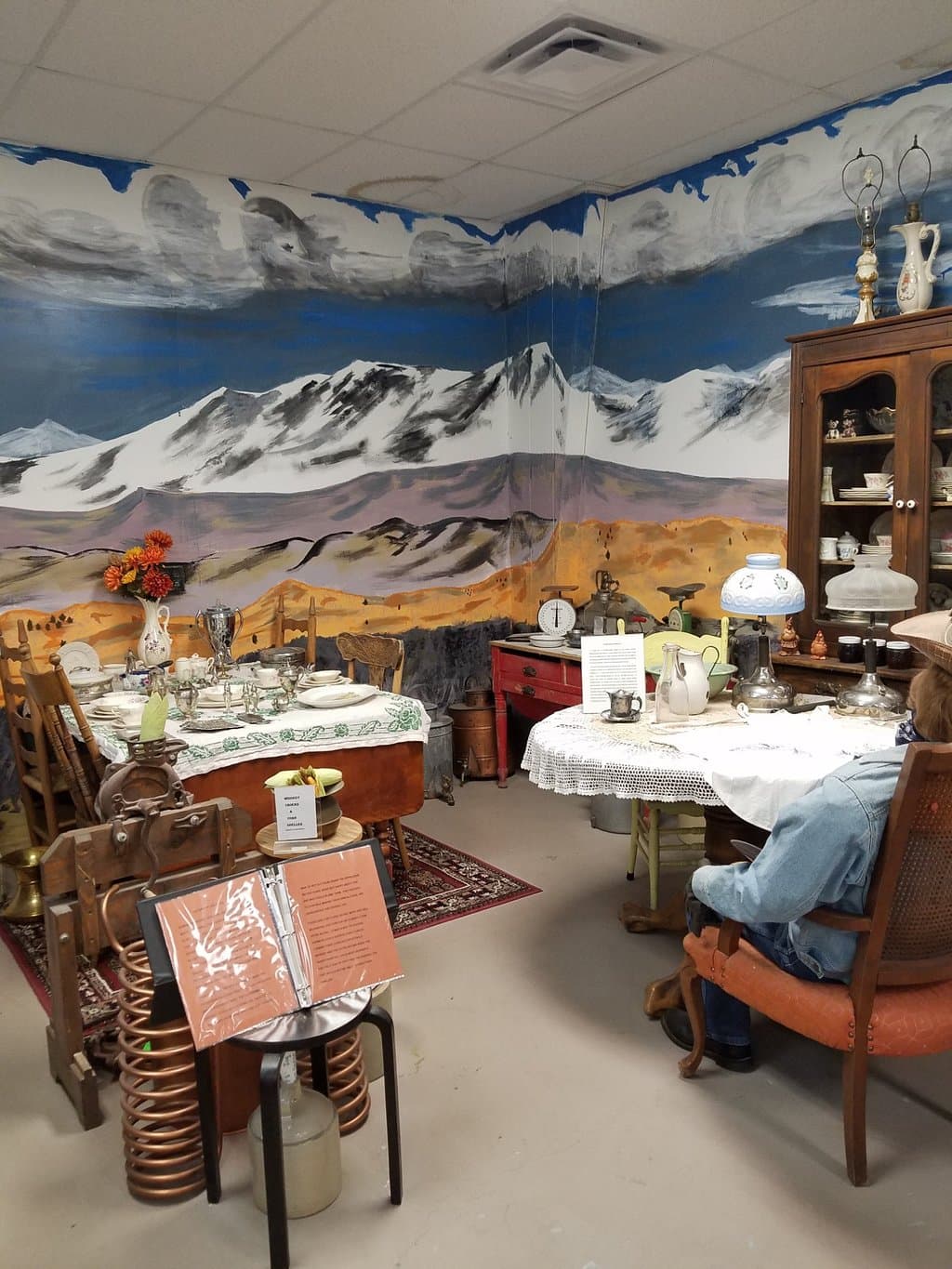 Items/Displays inside Beatty Museum