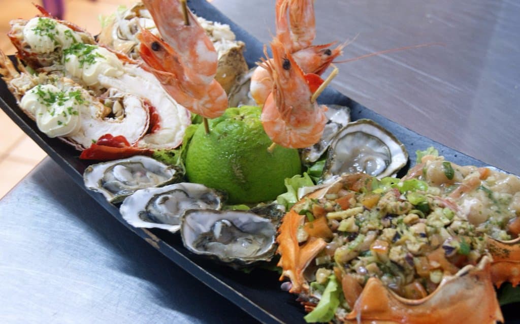 L'assiette de fruits de mer