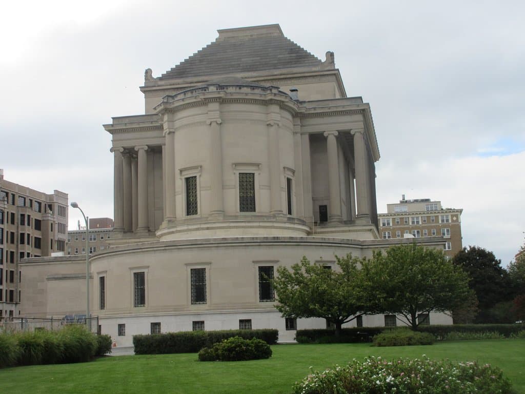 Back interior of the Temple (view from 15 street)