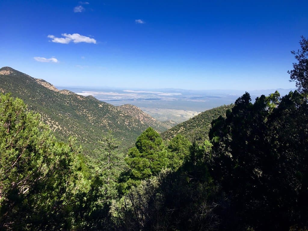 Almost as high as the clouds. And always a gorgeous view