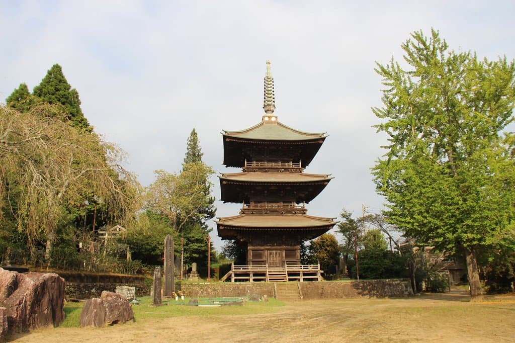 Pagoda from Shibayama Nio-son Temple