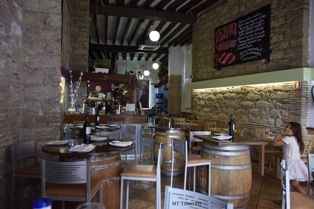 View inside the restaurant