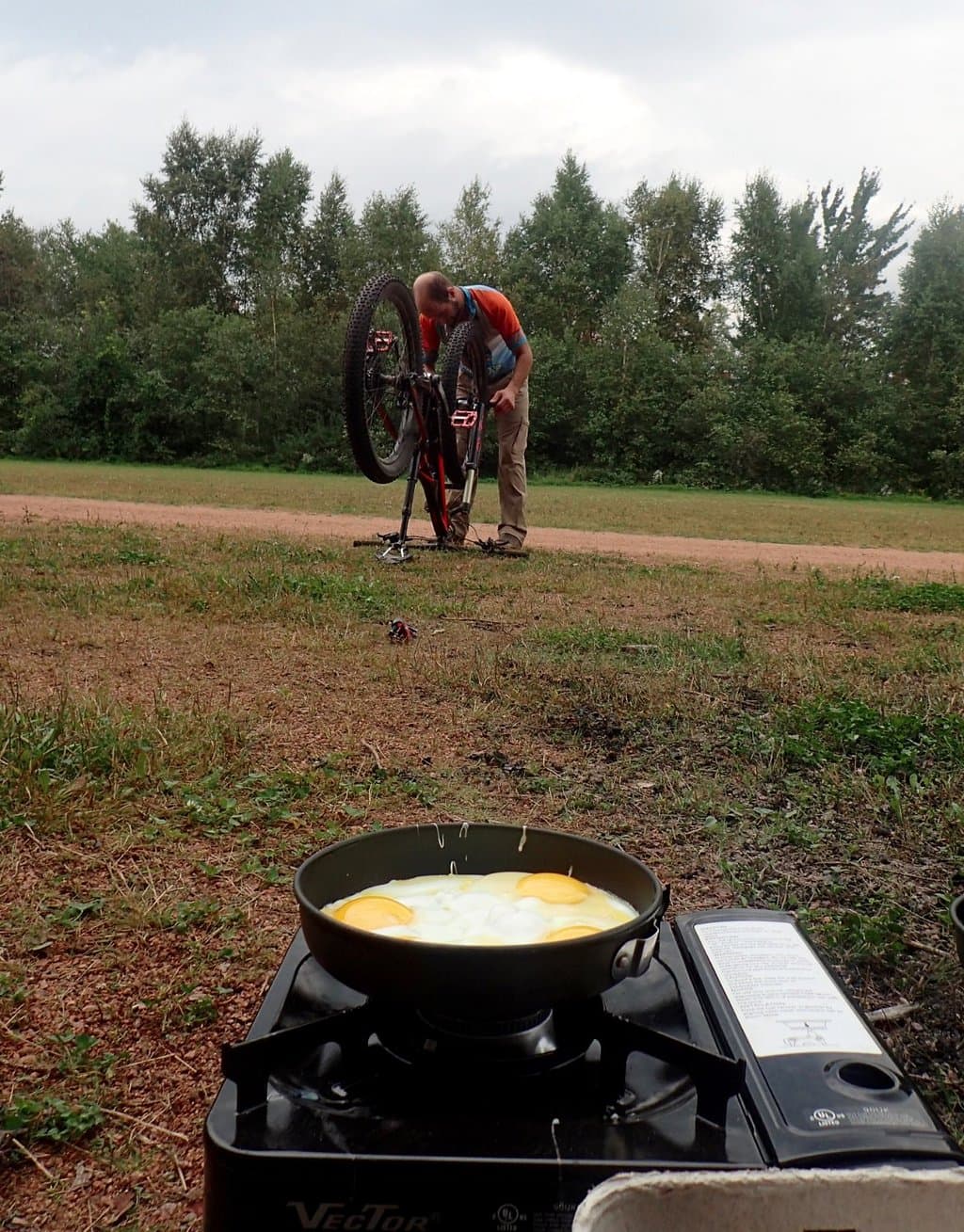 Breakfast at Nine Mile Forest