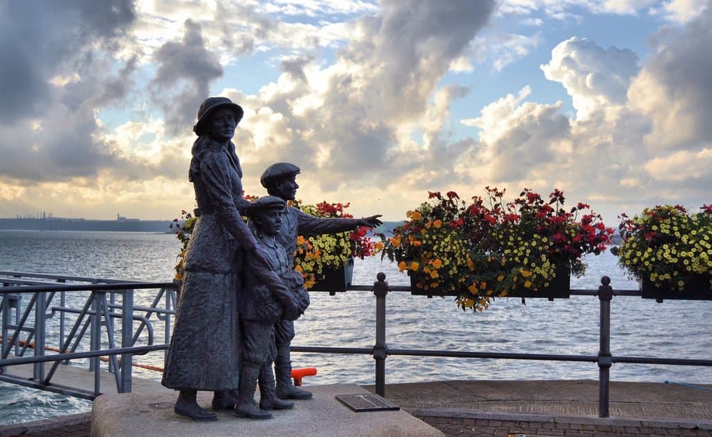 Anne Moore and brothers