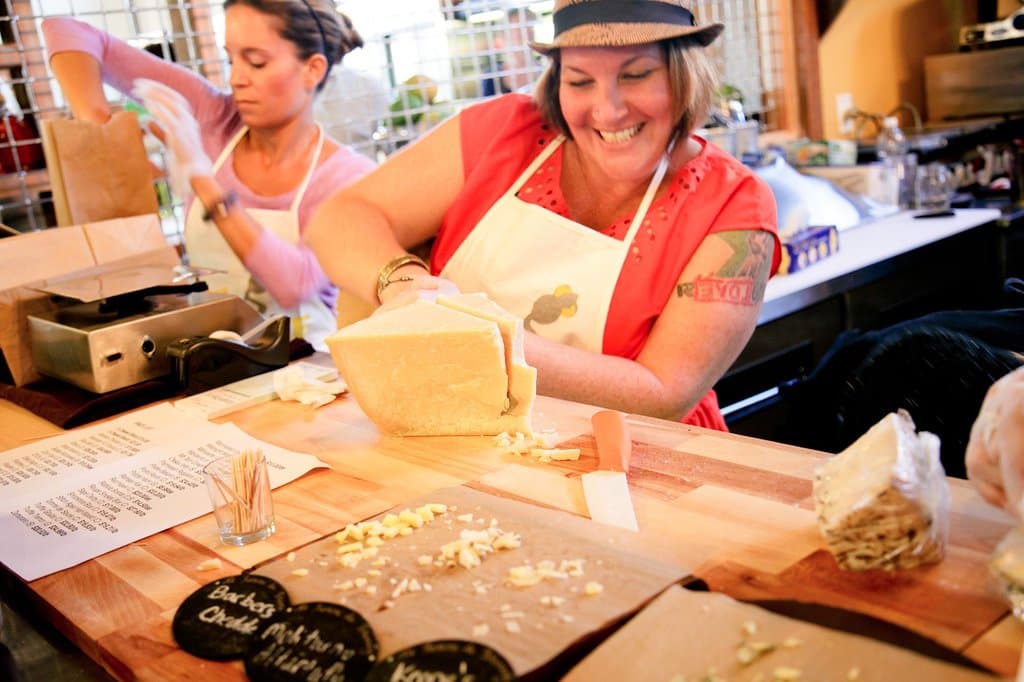 La Femme du Fromage features artisanal cheese from around the world, plus lunch and dinner optio