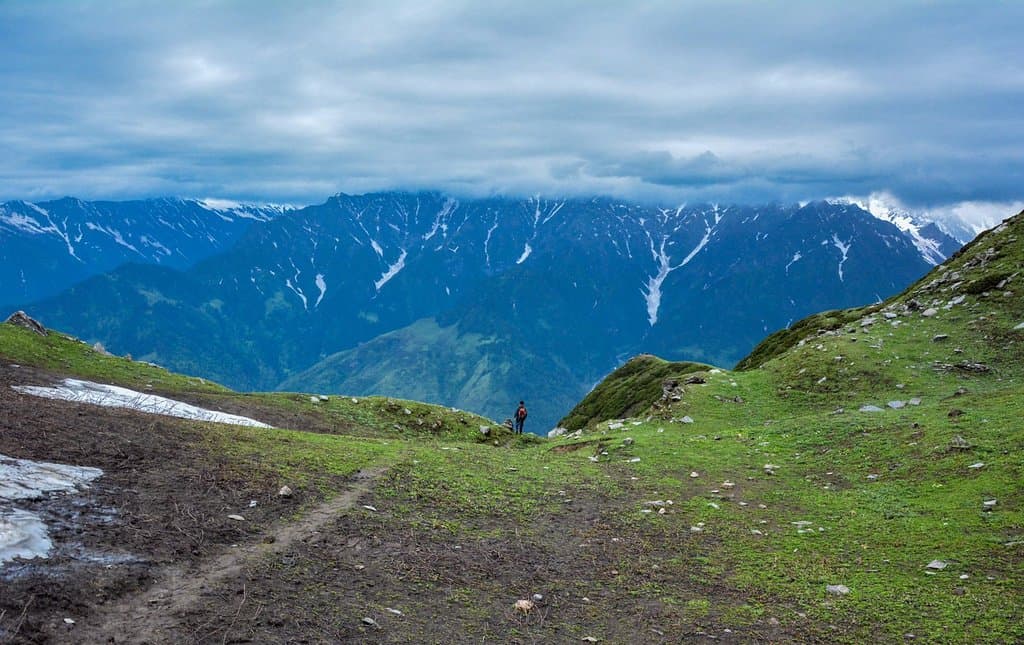 On the way basecamp to Bhrigu lake