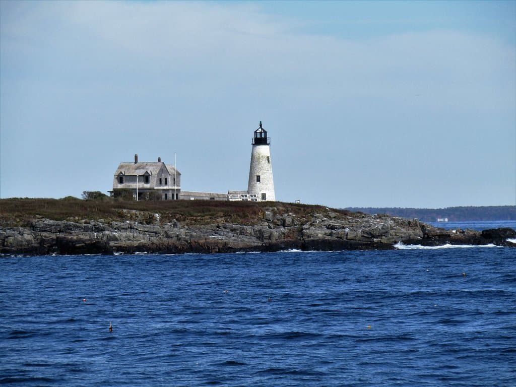 Goat Island Light House Cape Porpoise,ME