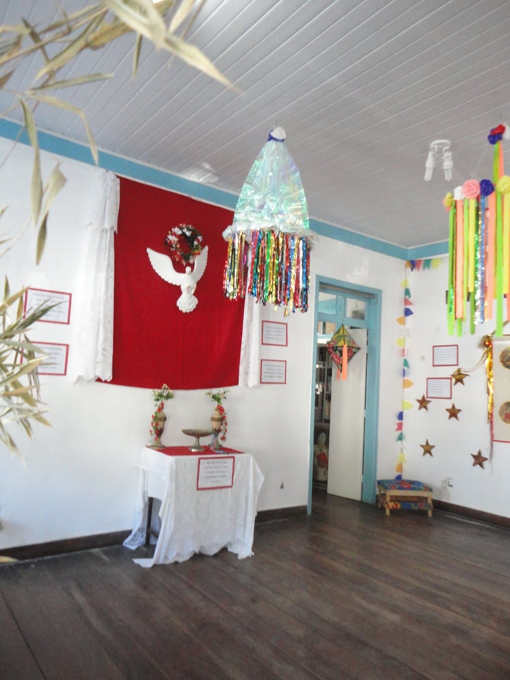 exposição de artesanato