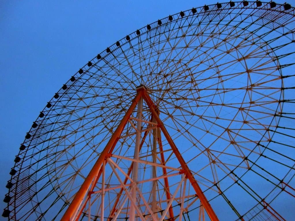 Star of Nanchang (Ferris Wheel) at dusk