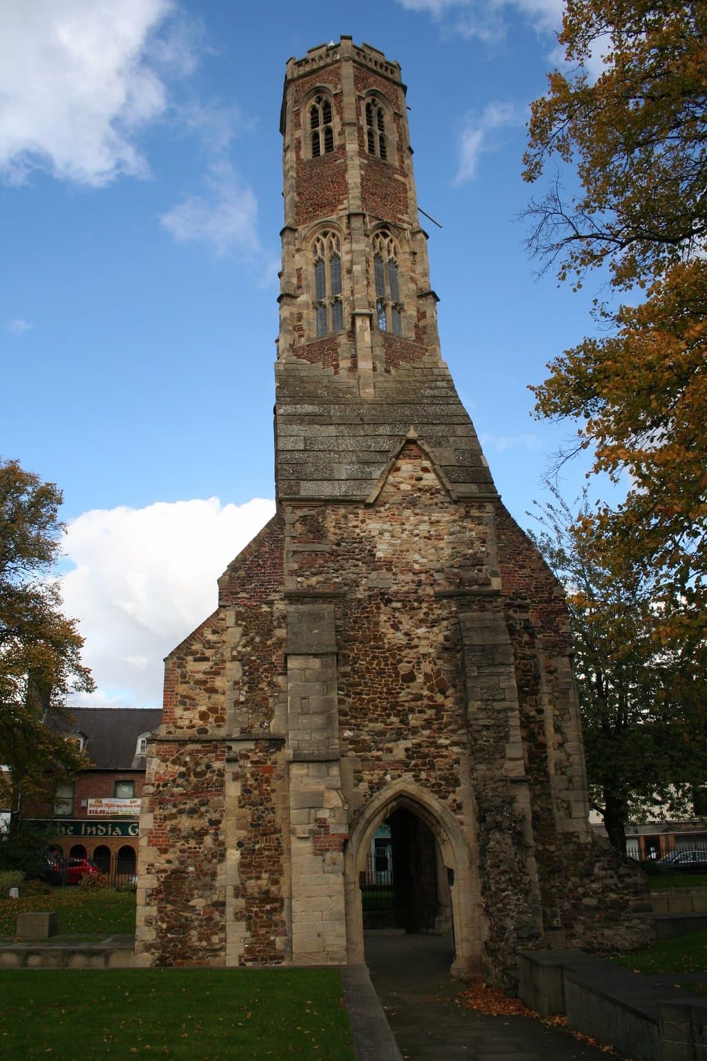 The eastern elevation