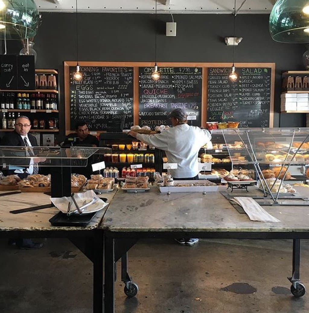 The wonderful chalkboard menu