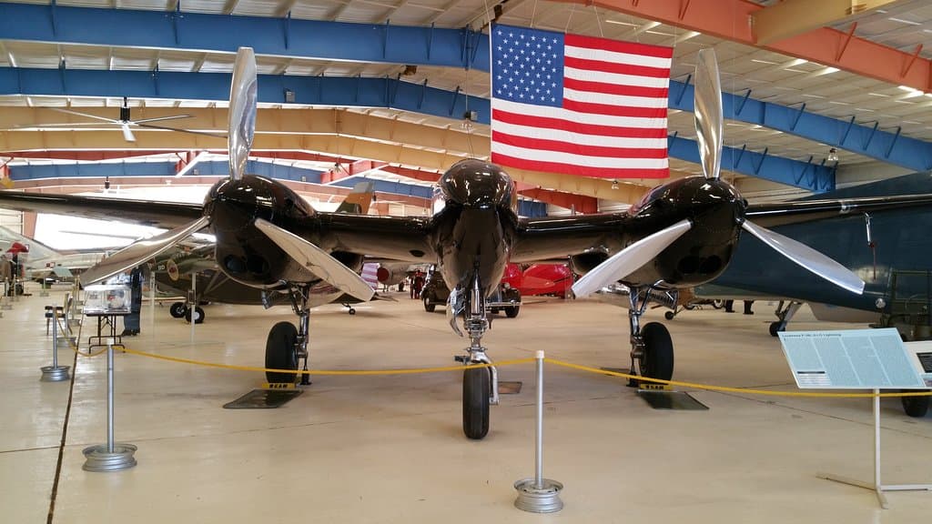 A very nice museum with quality exhibits. Well worth the price.  A Lockheed P-38 Lightning and a