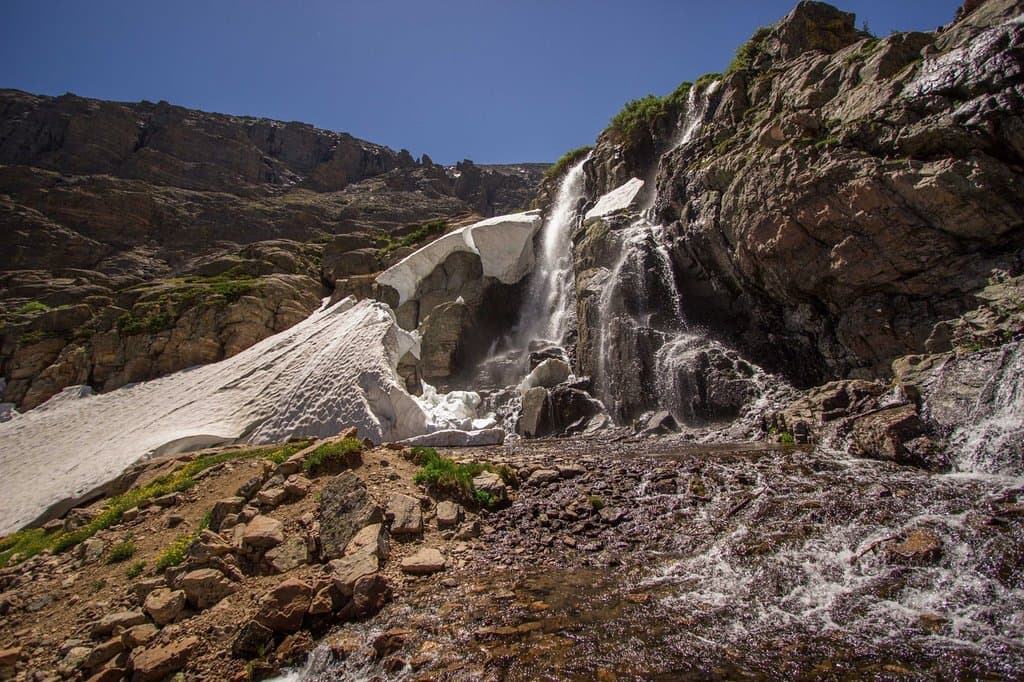Timberline Falls in early June