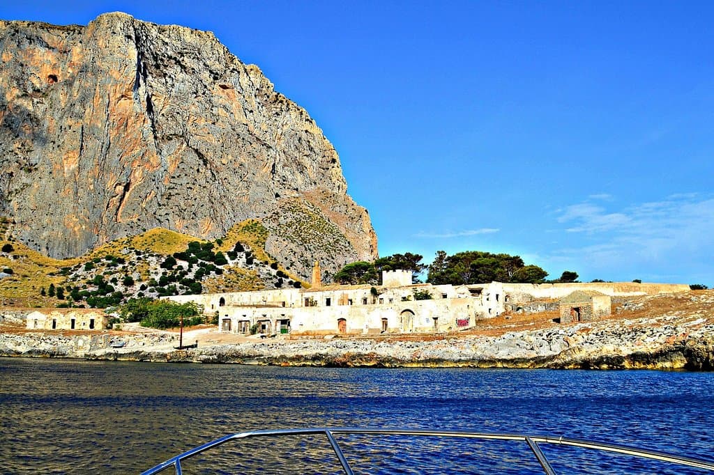 La Tonnara vista dal mare