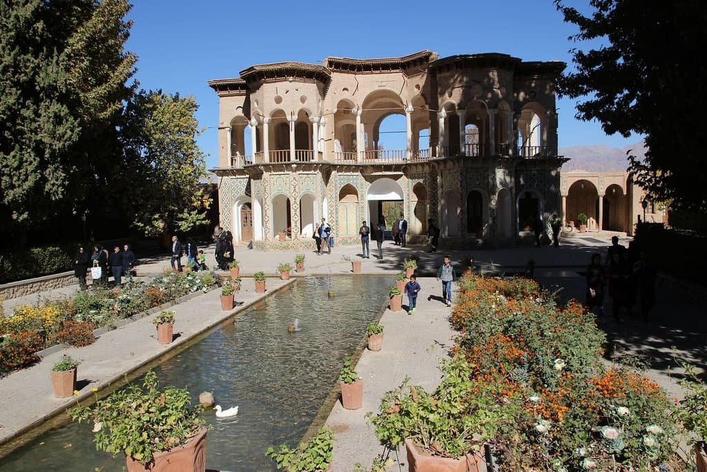 Jardin Shazdeh à Mahan