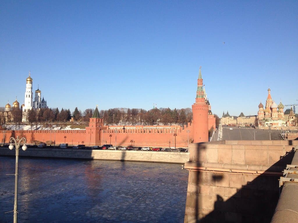Bolshoy Moskvoretsky Bridge Moscow