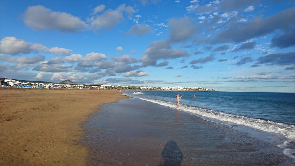 Playa de los Pocillos Lanzarote