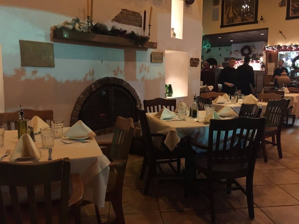 So many empty tables -- Hostess needs a course on good service