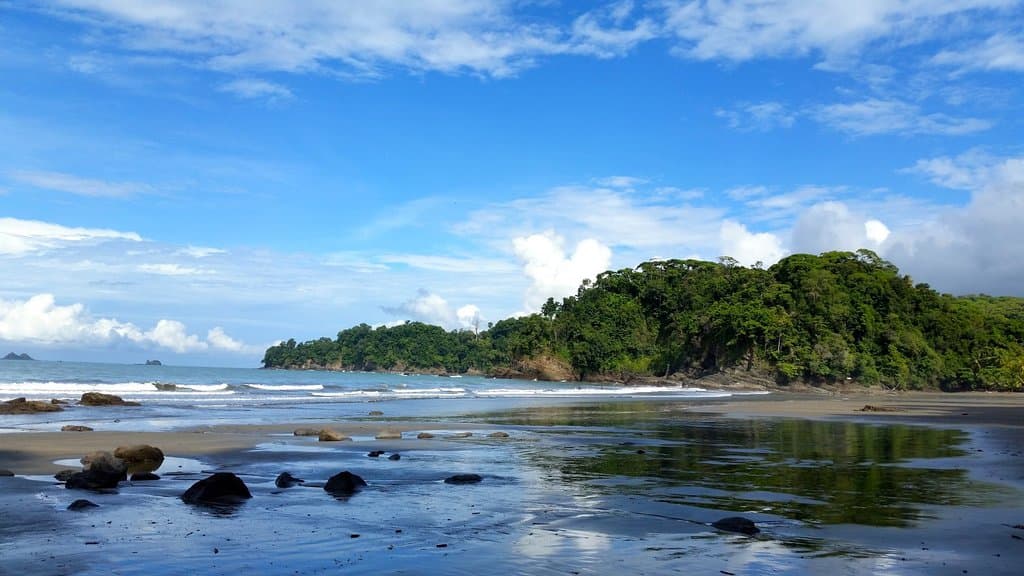 Low tide at Playa Ventanas