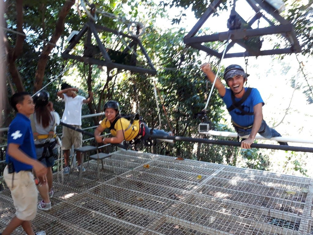 ready for the superman ride!