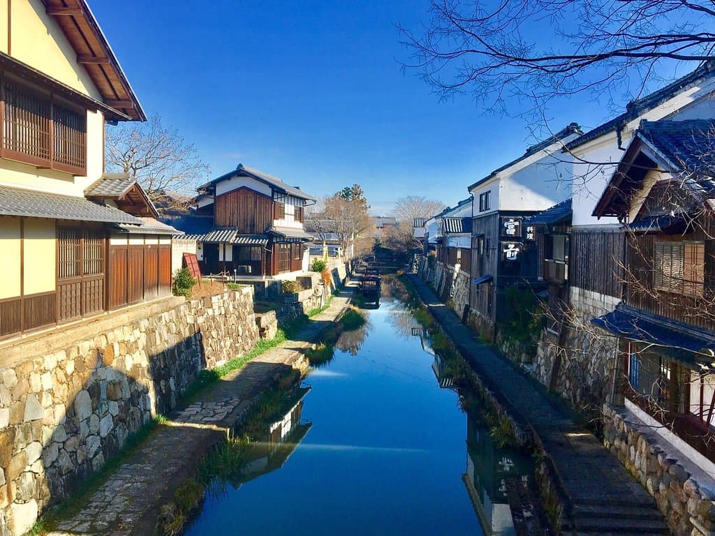 Omihachiman Old Town and Hachiman-bori
