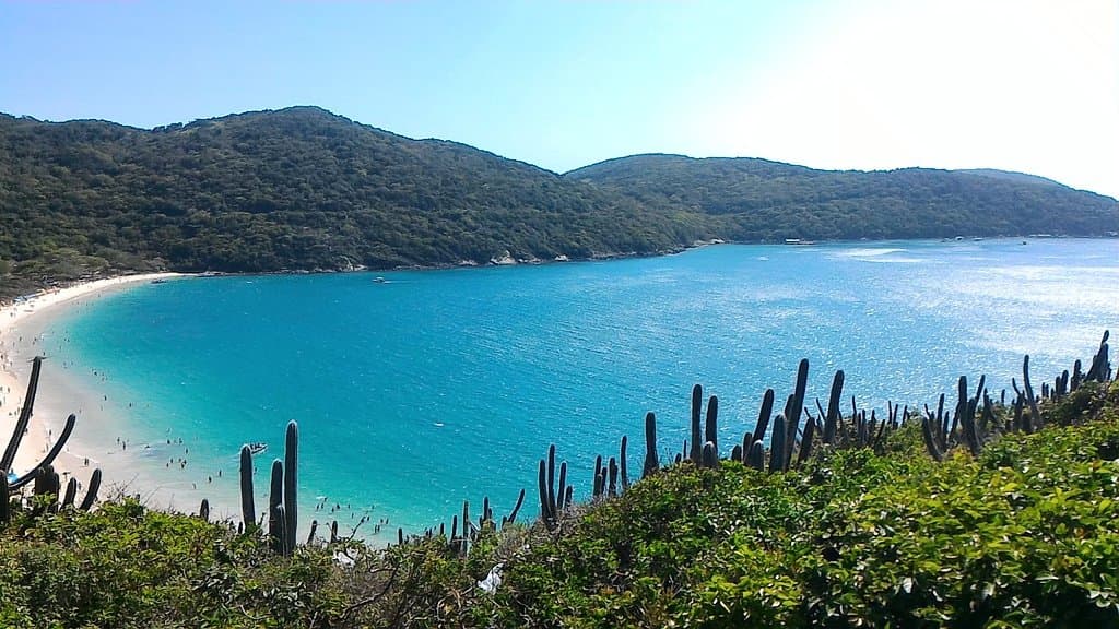 Praia do Forno sempre estonteante.