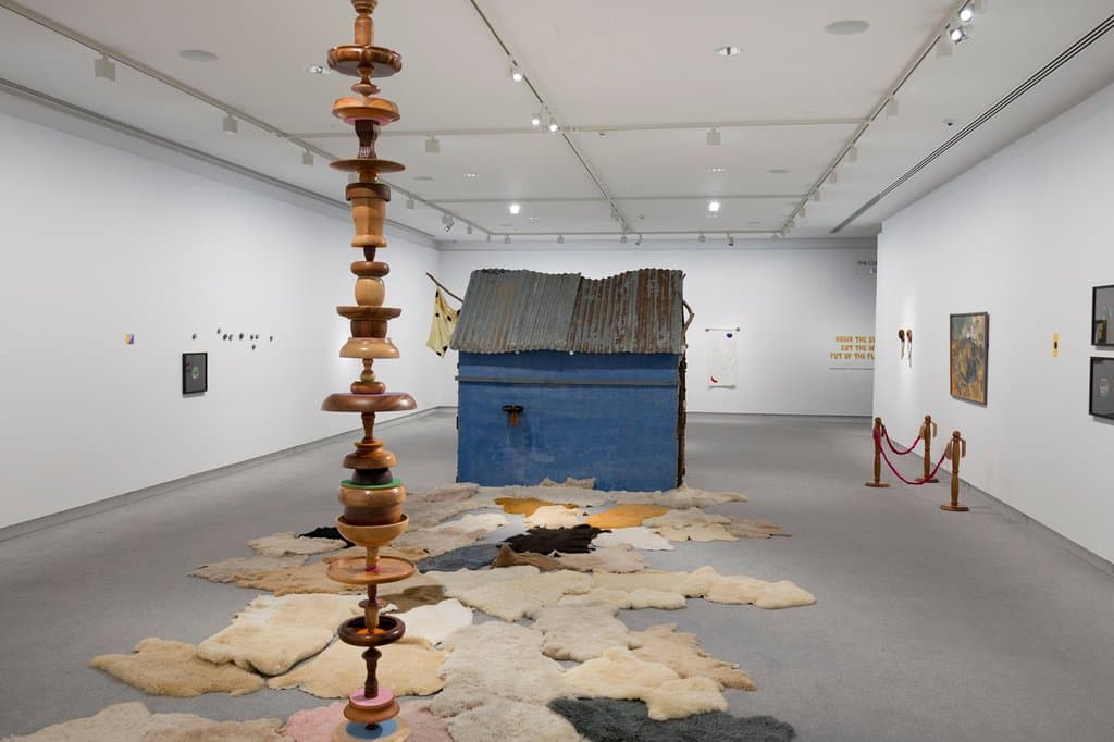 Drain the swamp. Cut the wood, put up the flagpole, Jackie Greenbank, Iain Cheesman and Wayne Yo