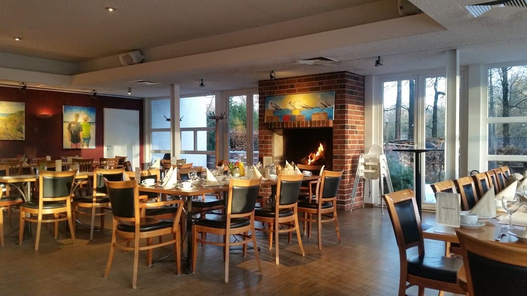 Frühstücksraum, Kamin