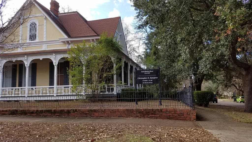 one of the homes in the district