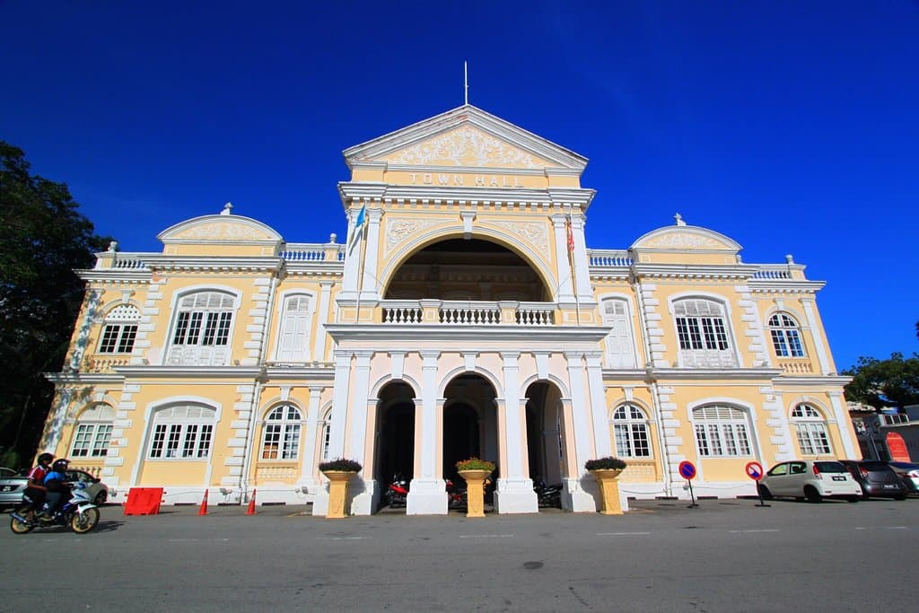 Penang City Hall and Town Hall