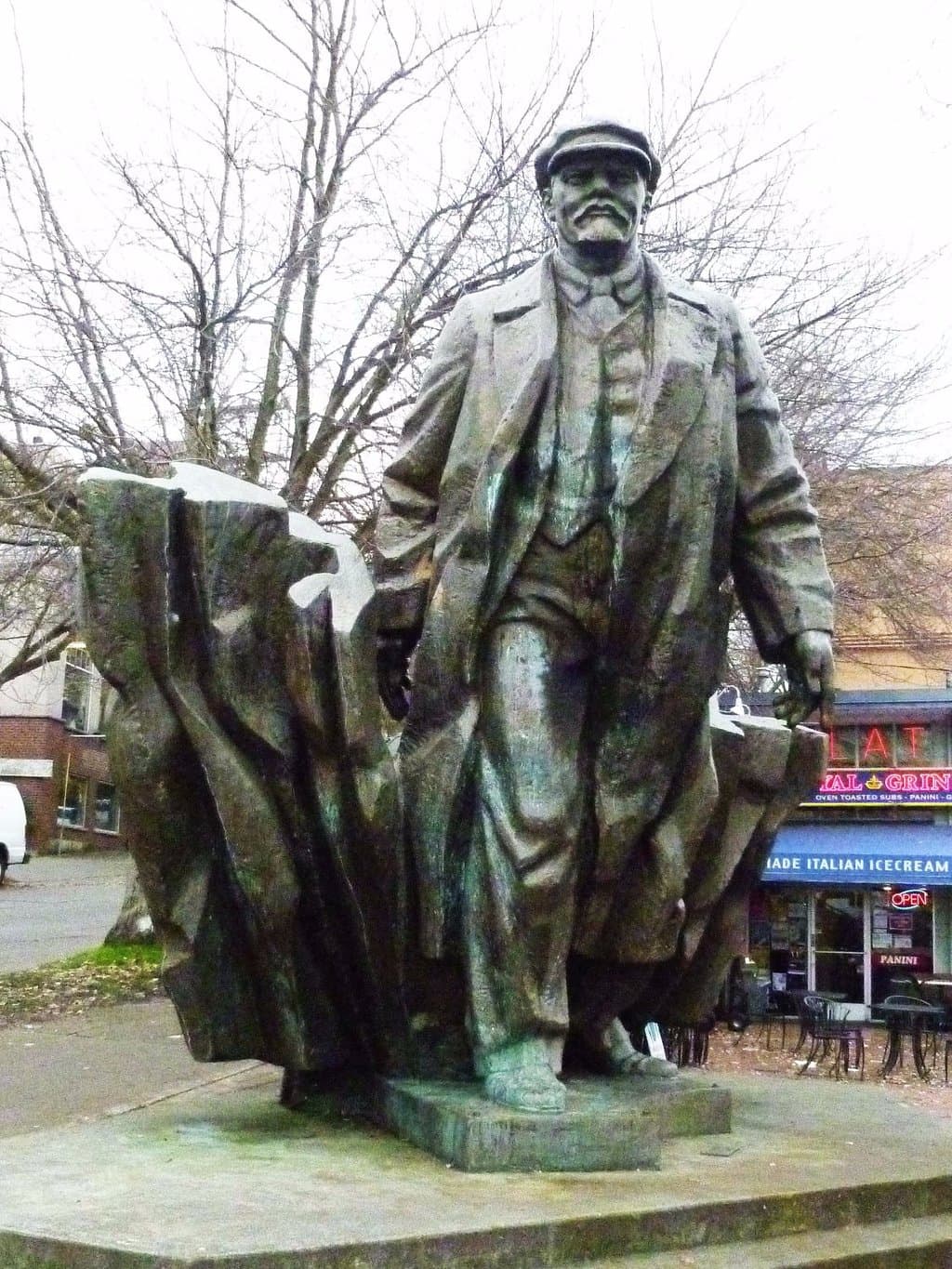 Statue of Vladimir Lenin taken in 2012
