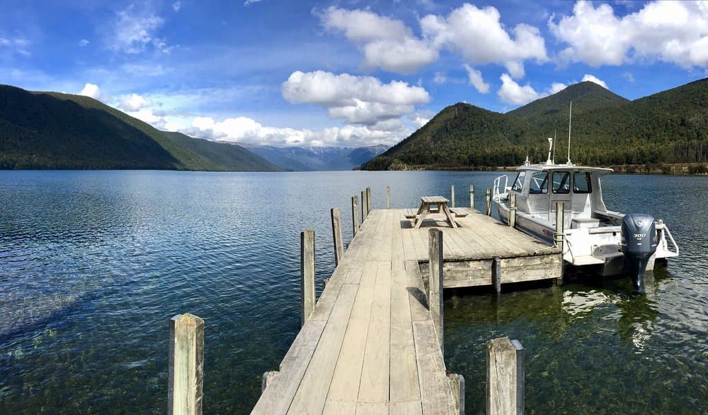 Lake Rotoroa in Nelson, South Island