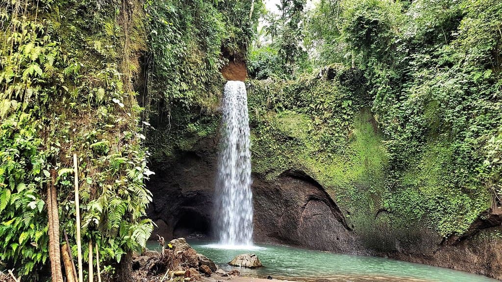 The waterfall