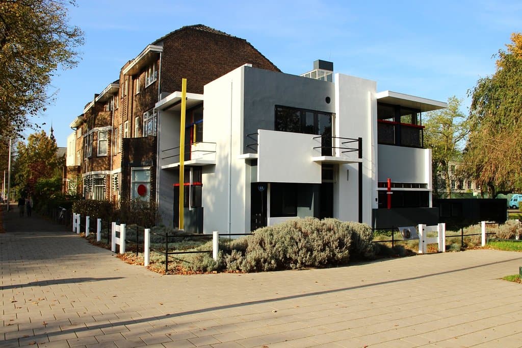 linhas do arq. Garrit Rietveld