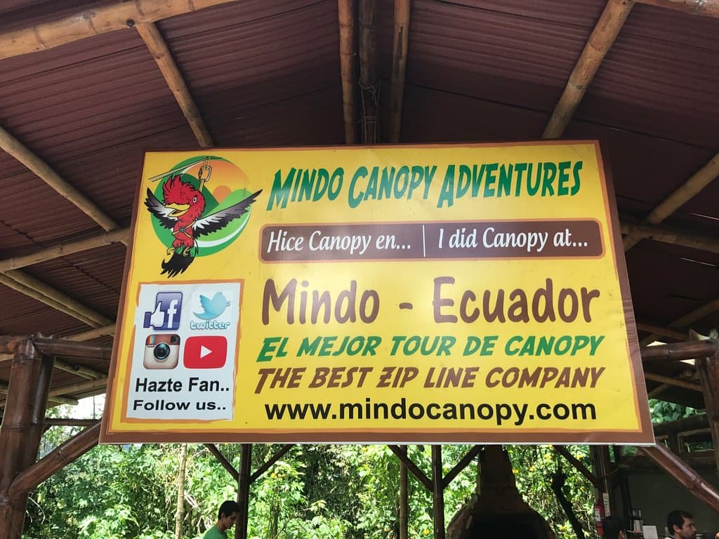 Mindo Canopy Adventure