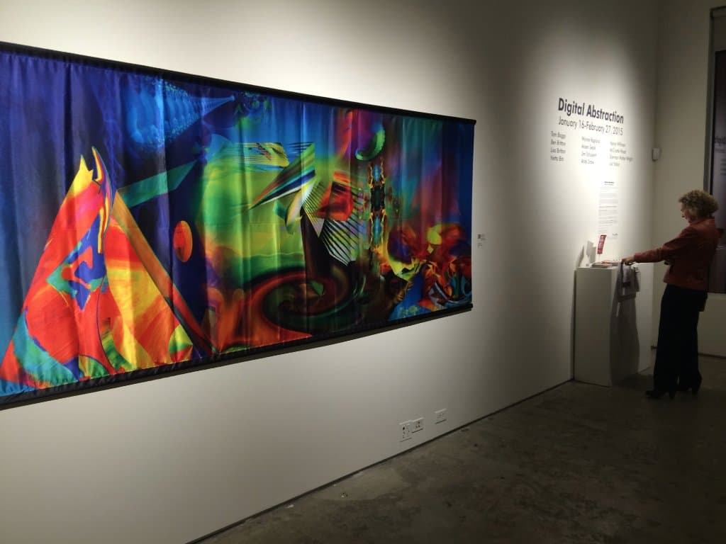 Wayne Ragland, Jr. “Digital Dreams,” digital print on fabric