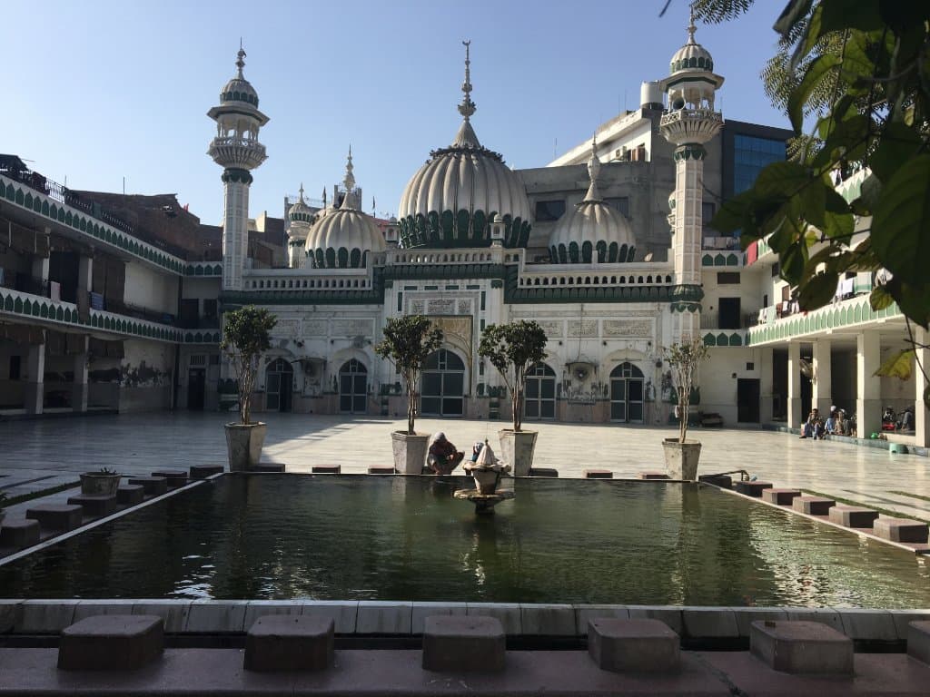 The charming but neglected Khair-ud-din mosque in Amritsar.