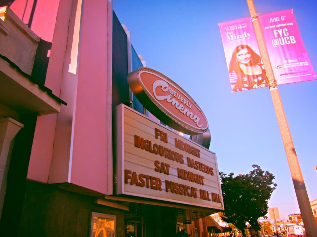 The marquee.